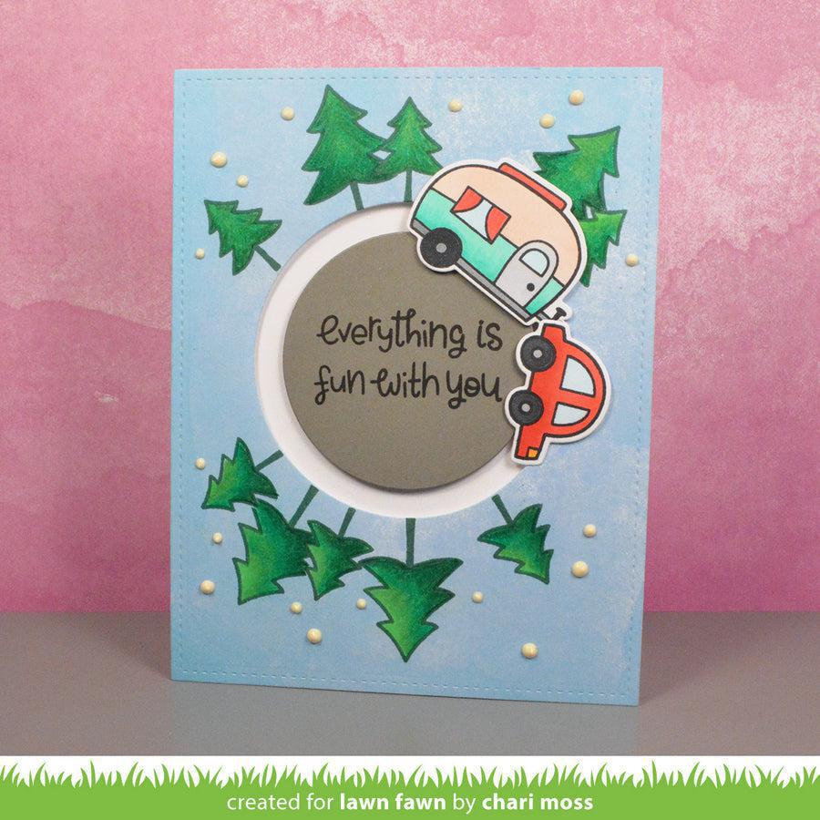 Lawn Fawn - Lawn Cuts - Happy Trails-ScrapbookPal