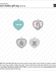 Lawn Fawn - Lawn Cuts - Heart Shaker Gift Tag-ScrapbookPal