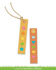 Lawn Fawn - Lawn Cuts - Hearts & Stars Skinny Tag-ScrapbookPal