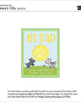 Lawn Fawn - Lawn Cuts - Henry's 123s-ScrapbookPal