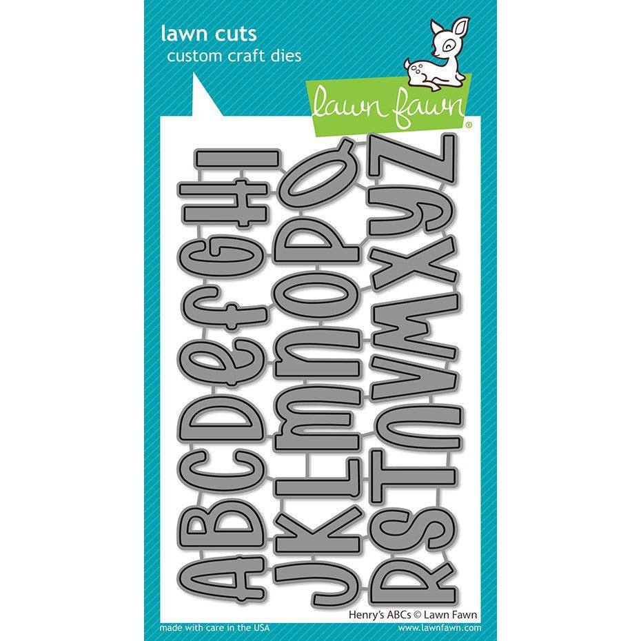 Lawn Fawn - Lawn Cuts - Henry's ABCs-ScrapbookPal