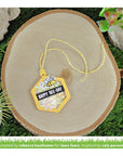Lawn Fawn - Lawn Cuts - Honeycomb Shaker Gift Tag-ScrapbookPal