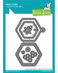 Lawn Fawn - Lawn Cuts - Honeycomb Shaker Gift Tag-ScrapbookPal