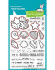 Lawn Fawn - Lawn Cuts - How You Bean? Seashell Add-On-ScrapbookPal