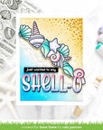 Lawn Fawn - Lawn Cuts - How You Bean? Seashell Add-On-ScrapbookPal