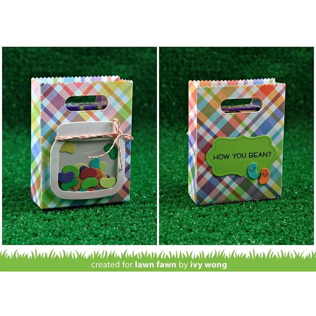 Lawn Fawn - Lawn Cuts - How You Bean? Shaker Add-On-ScrapbookPal