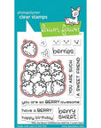 Lawn Fawn - Lawn Cuts - How You Bean? Strawberries Add-On-ScrapbookPal