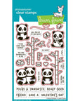 Lawn Fawn - Lawn Cuts - I Heart Pandas-ScrapbookPal