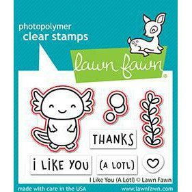 Lawn Fawn - Lawn Cuts - I Like You (A Lotl)-ScrapbookPal