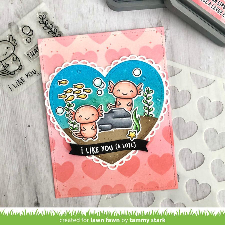 Lawn Fawn - Lawn Cuts - I Like You (A Lotl)-ScrapbookPal