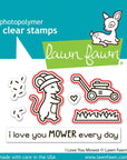 Lawn Fawn - Lawn Cuts - I Love You Mower-ScrapbookPal