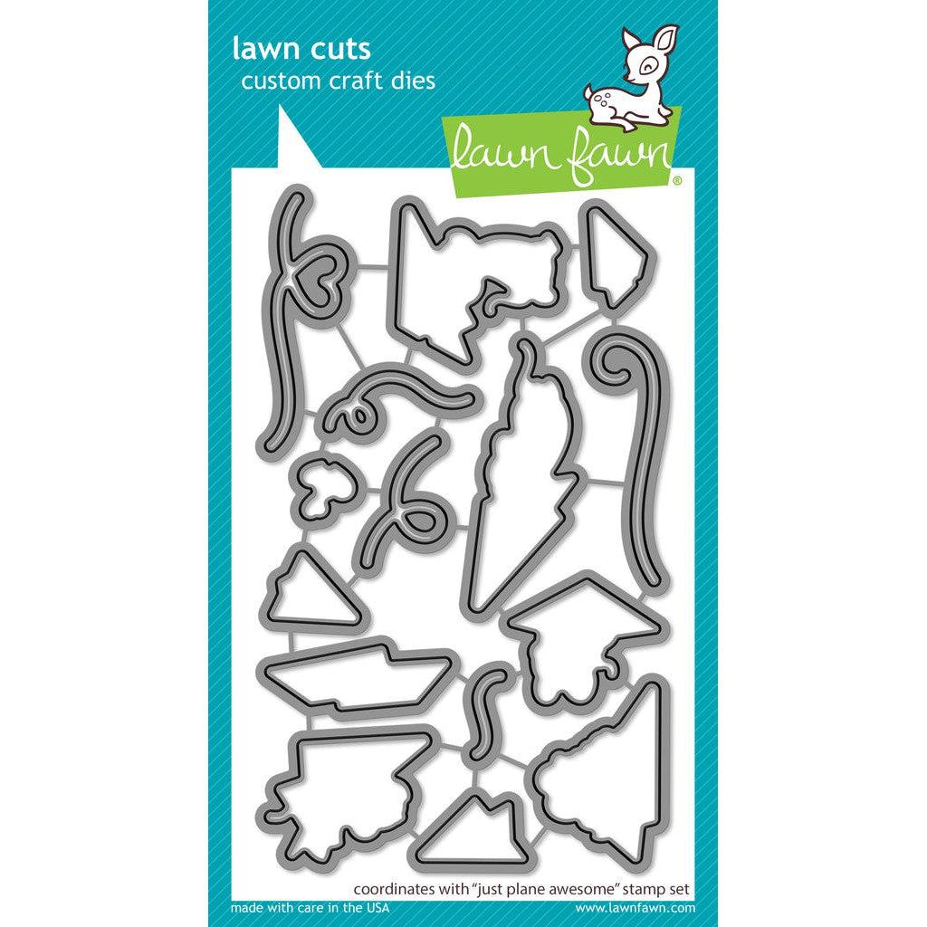 Lawn Fawn - Lawn Cuts - Just Plane Awesome-ScrapbookPal