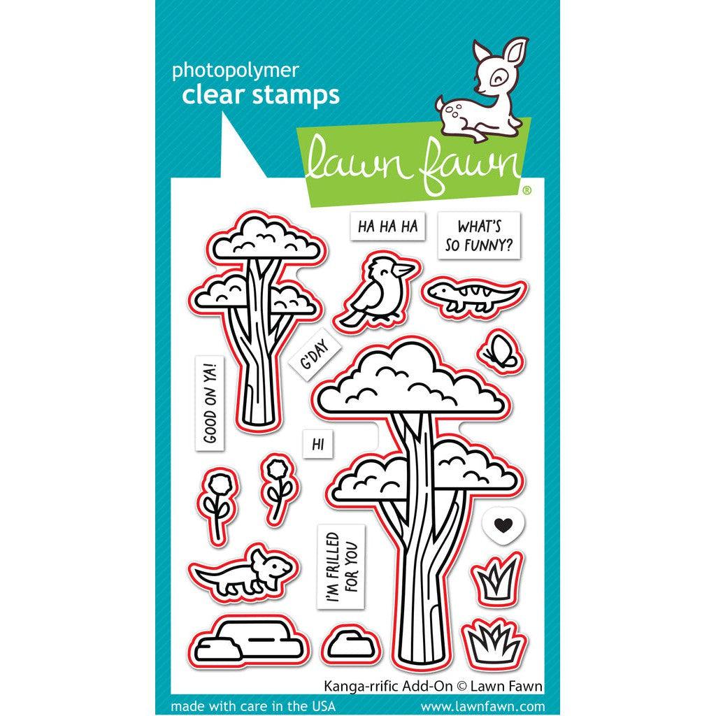 Lawn Fawn - Lawn Cuts - Kanga-Rrific Add-On-ScrapbookPal
