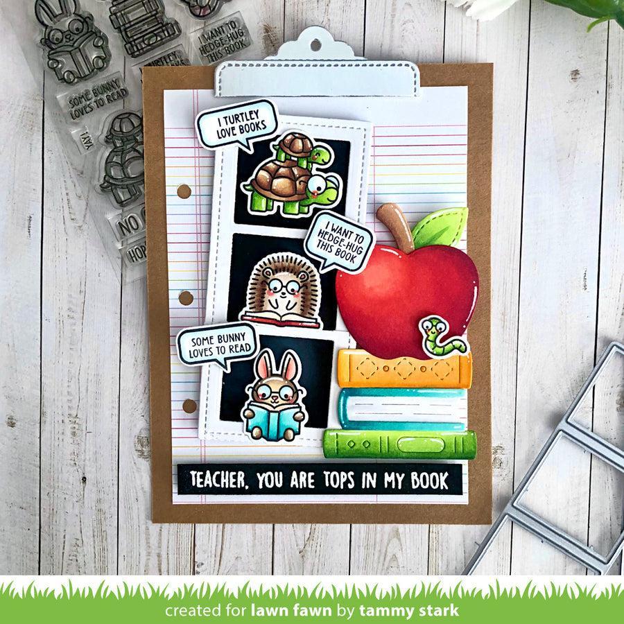 Lawn Fawn - Lawn Cuts - Little Woodland Library Friends-ScrapbookPal