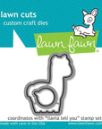 Lawn Fawn - Lawn Cuts - Llama Tell You-ScrapbookPal