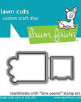 Lawn Fawn - Lawn Cuts - Love Poems-ScrapbookPal