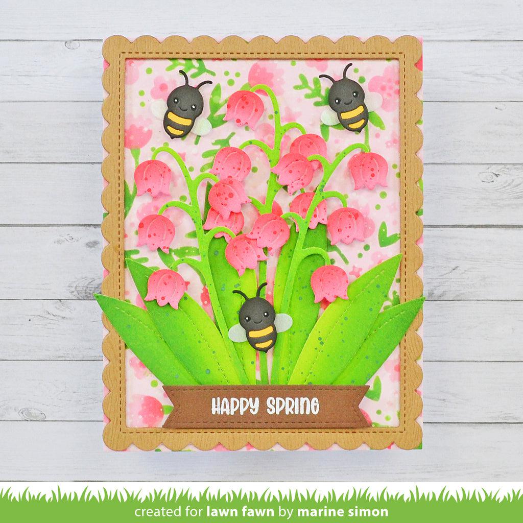 Lawn Fawn - Lawn Cuts - Lovely Lily Of The Valley-ScrapbookPal