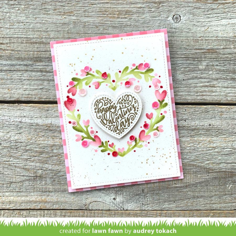 Lawn Fawn - Lawn Cuts - Magic Heart Messages-ScrapbookPal