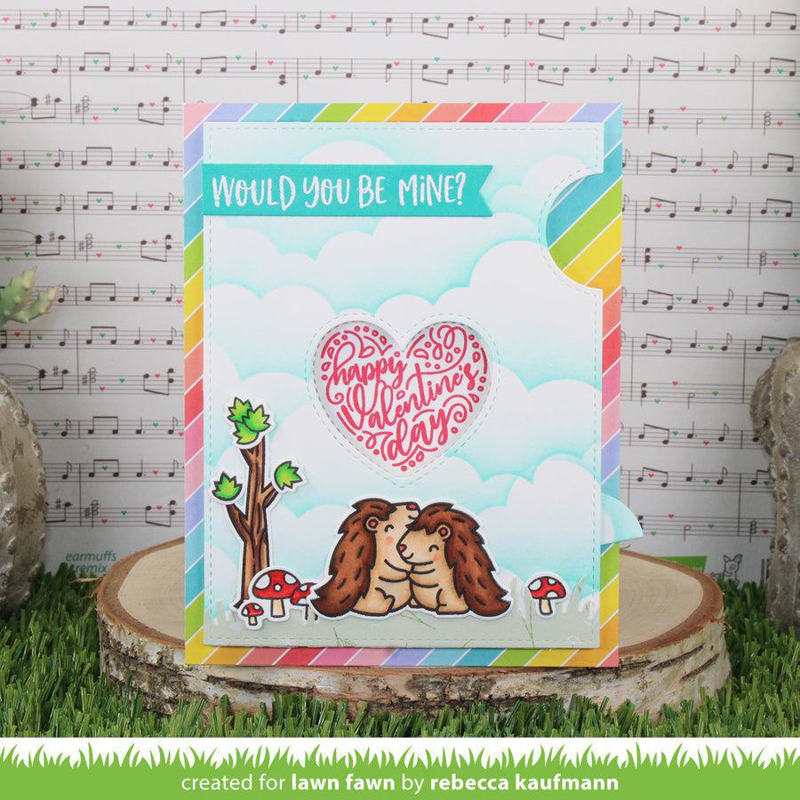 Lawn Fawn - Lawn Cuts - Magic Heart Messages-ScrapbookPal