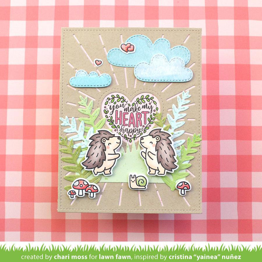 Lawn Fawn - Lawn Cuts - Magic Heart Messages-ScrapbookPal
