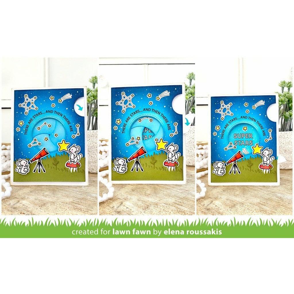 Lawn Fawn - Lawn Cuts - Magic Iris-ScrapbookPal