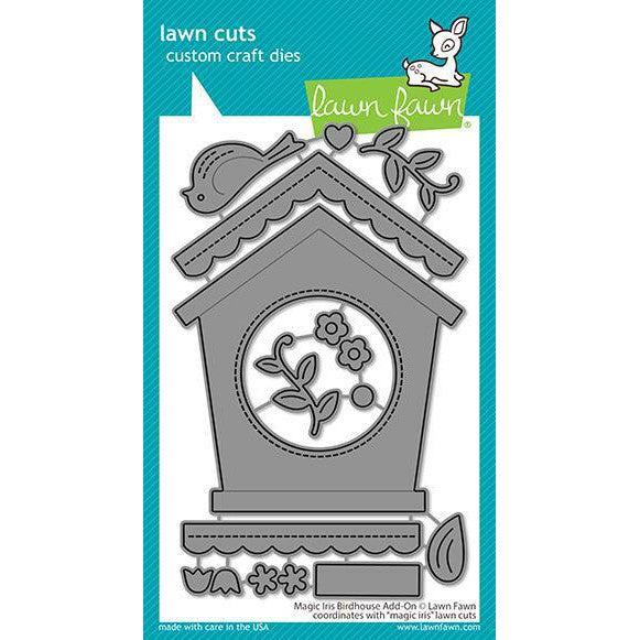 Lawn Fawn - Lawn Cuts - Magic Iris Birdhouse Add-On-ScrapbookPal