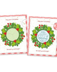 Lawn Fawn - Lawn Cuts - Magic Iris Holly Wreath Add-On-ScrapbookPal