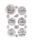 Lawn Fawn - Lawn Cuts - Magic Spring Messages-ScrapbookPal