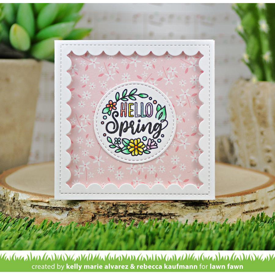 Lawn Fawn - Clear Stamps - Magic Spring Messages-ScrapbookPal