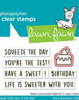 Lawn Fawn - Lawn Cuts - Make Lemonade! Add-On-ScrapbookPal