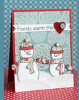 Lawn Fawn - Lawn Cuts - Making Frosty Friends-ScrapbookPal