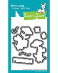 Lawn Fawn - Lawn Cuts - Mice Flowers-ScrapbookPal
