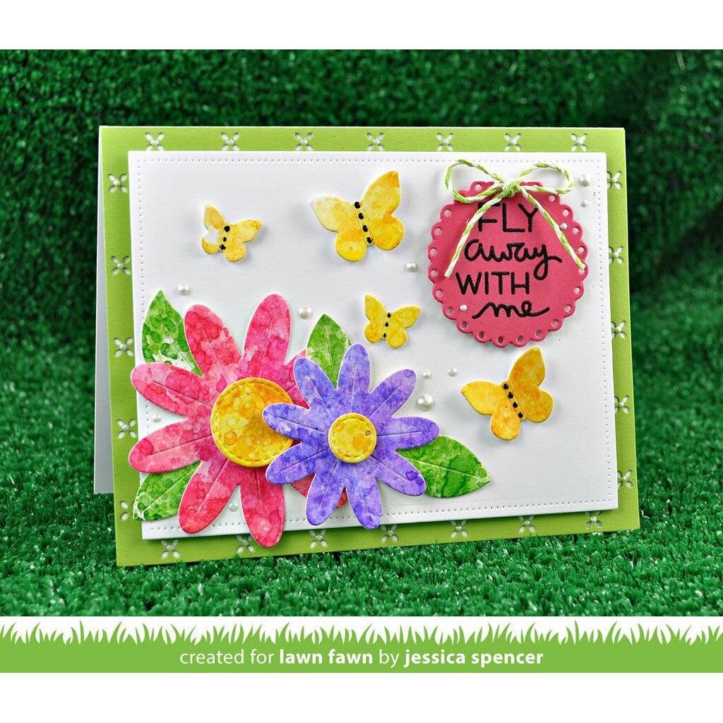 Lawn Fawn - Lawn Cuts - Mini Pop-Up Butterflies-ScrapbookPal