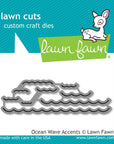 Lawn Fawn - Lawn Cuts - Ocean Wave Accents-ScrapbookPal