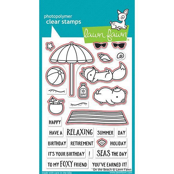 Lawn Fawn - Lawn Cuts - On the Beach-ScrapbookPal