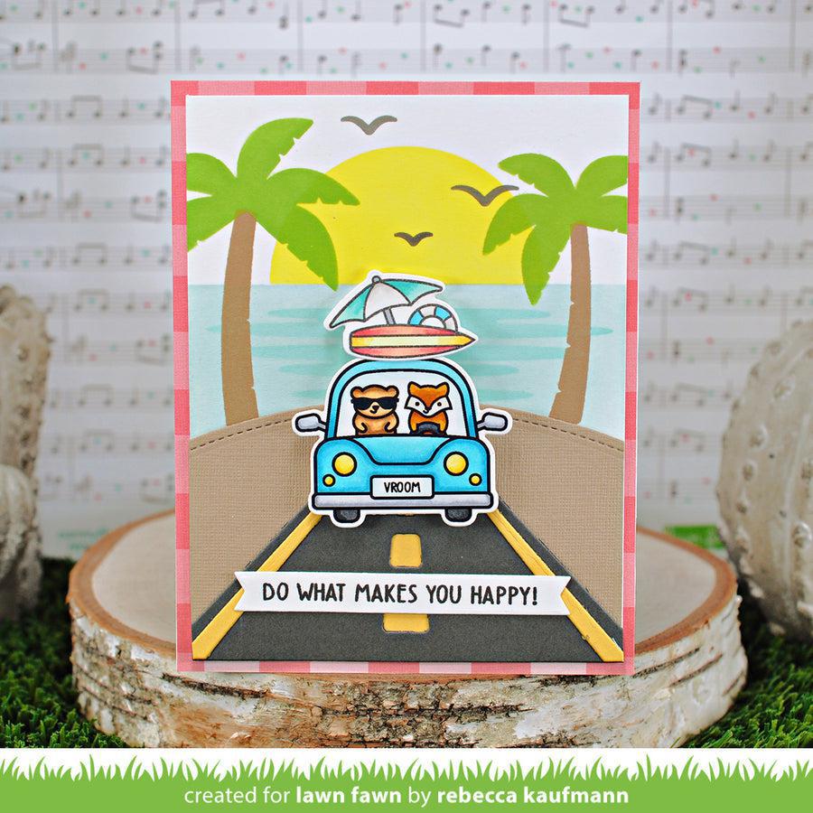 Lawn Fawn - Lawn Cuts - On the Road-ScrapbookPal