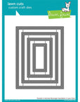 Lawn Fawn - Lawn Cuts - Outside In Stitched Rectangle Stackables-ScrapbookPal