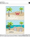 Lawn Fawn - Lawn Cuts - Palm Trees-ScrapbookPal