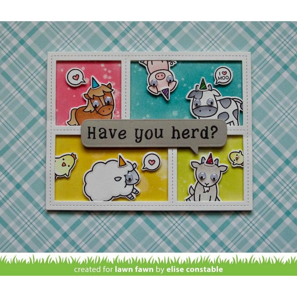 Lawn Fawn - Lawn Cuts - Peekaboo Backdrop-ScrapbookPal