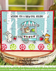 Lawn Fawn - Lawn Cuts - Peppermint Border-ScrapbookPal