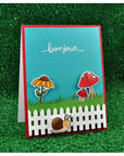 Lawn Fawn - Lawn Cuts - Picket Fence Border-ScrapbookPal