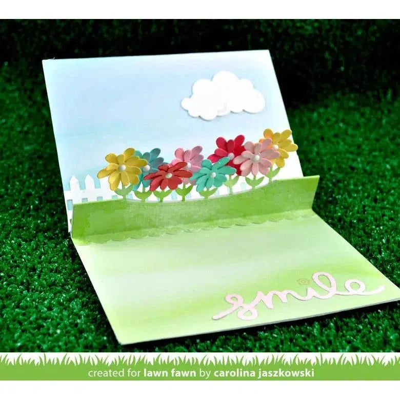 Lawn Fawn - Lawn Cuts - Picket Fence Border-ScrapbookPal