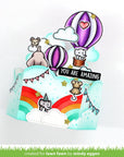 Lawn Fawn - Lawn Cuts - Platform Pop-Up Cloud Wrap Around-ScrapbookPal
