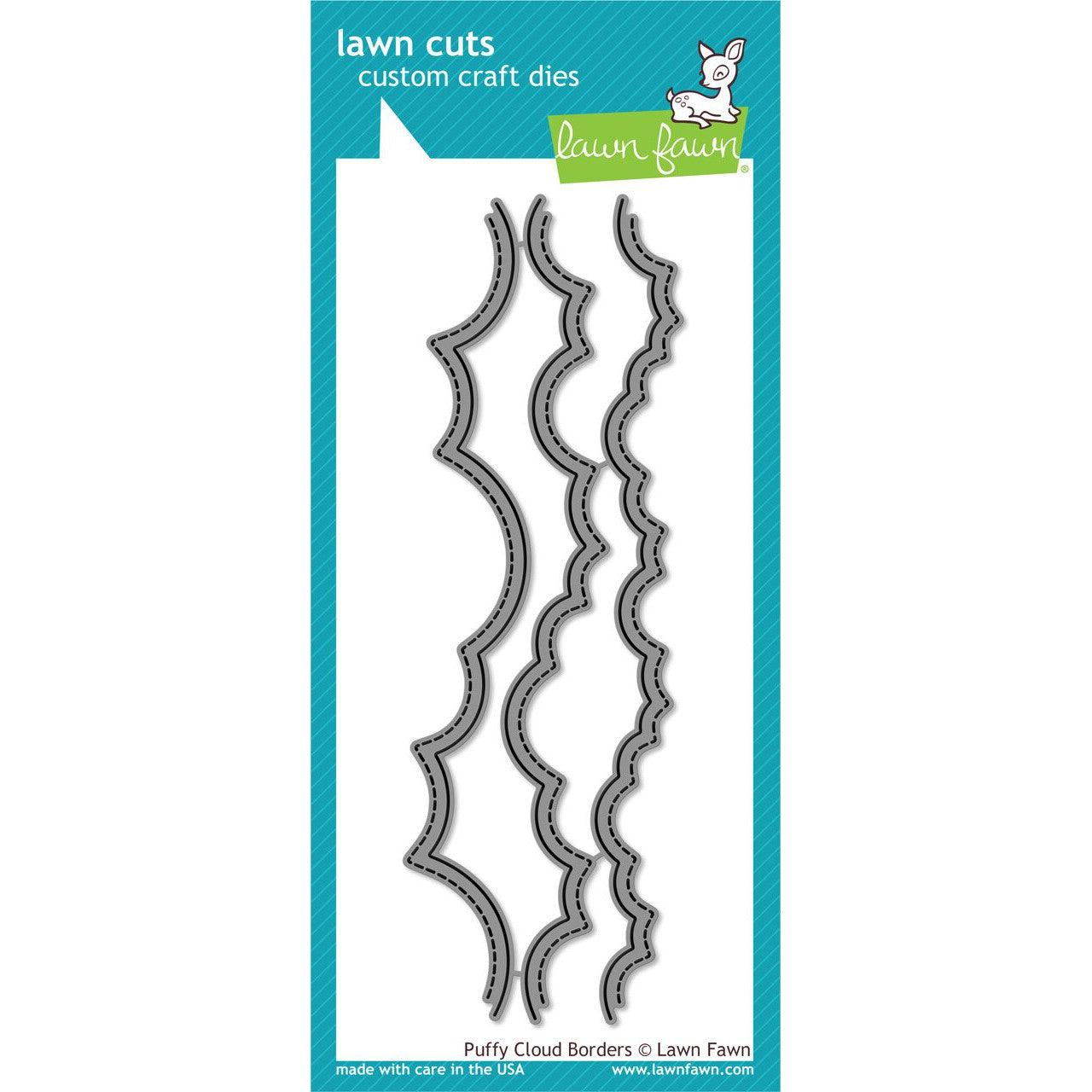 Lawn Fawn - Lawn Cuts - Puffy Cloud Border-ScrapbookPal