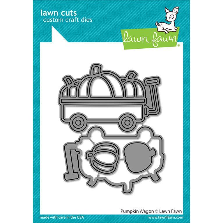 Lawn Fawn - Lawn Cuts - Pumpkin Wagon-ScrapbookPal
