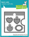 Lawn Fawn - Lawn Cuts - Reveal Wheel Square Add-On-ScrapbookPal