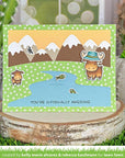Lawn Fawn - Lawn Cuts - Riverside Backdrop: Landscape-ScrapbookPal
