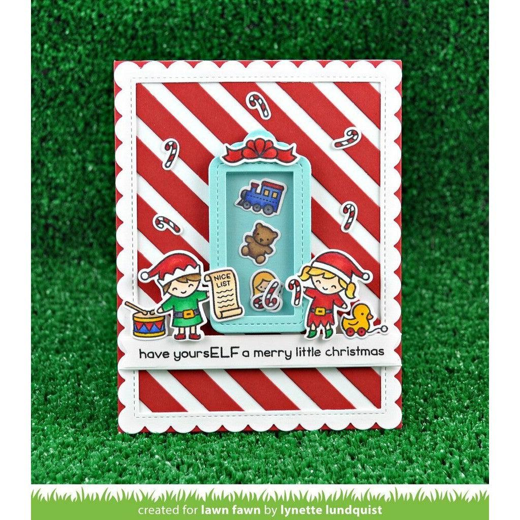 Lawn Fawn - Lawn Cuts - Say What? Gift Tags-ScrapbookPal