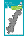 Lawn Fawn - Lawn Cuts - Scripty Birthday Outline Add-On-ScrapbookPal