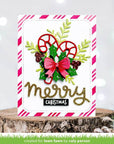 Lawn Fawn - Lawn Cuts - Scripty Merry Outline Add-On-ScrapbookPal